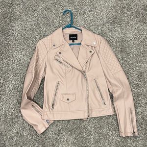 Express leather jacket